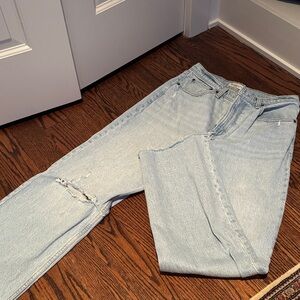 Abercrombie 90s High Rise Relaxed Jean